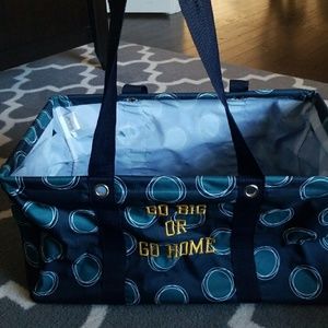 Thirty-One Deluxe Utility Tote w Deluxe Top-a-tote